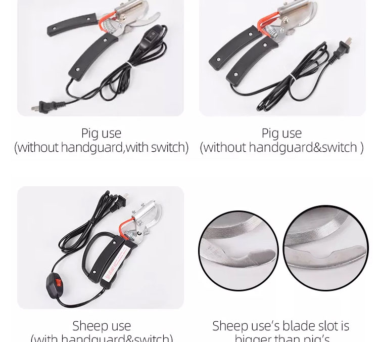 pig tail cutter cortador de cola de cerdo