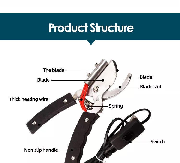 pig tail cutter cortador de cola de cerdo