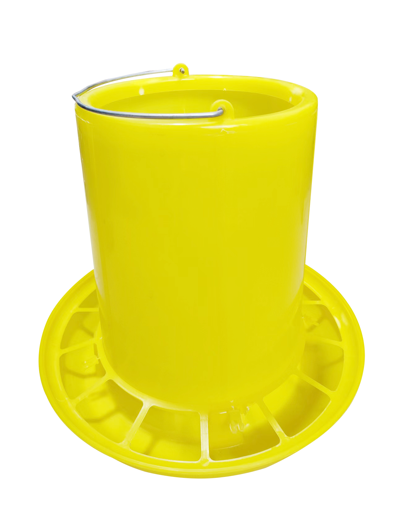 chicken feeder bucket cubo alimentador de pollos