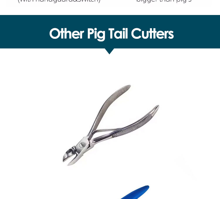 pig tail cutter cortador de cola de cerdo