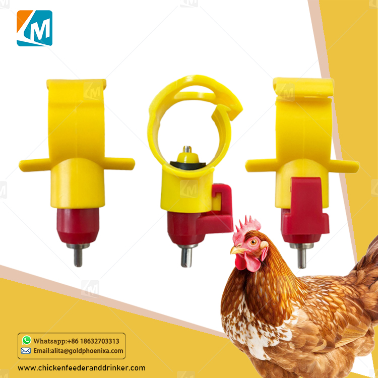 bebedero de tetina para pollo