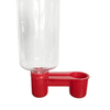 Bebedero automático para pájaros, bebedero de botella de agua para palomas para jaula LMB-10