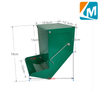 Alimentador automático para granja de conejos Línea de alimentación para conejos al por mayor LMR-30