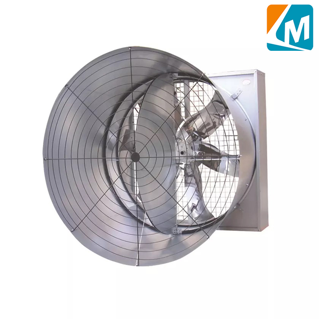 Extractor de aire de 50 pulgadas para granja de pollos, ventilador de refrigeración de gran volumen de aire para alimentación y bebida de pollos, LM-fan