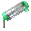 Botella de agua para mascotas, botella para beber agua colgante para conejos, sin goteo, fuente pequeña para mascotas, alimentador de agua automático, sistema de riego para conejos LMR-21