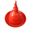 Nuevo diseño, duradero, ahorro de espacio, bebedero automático para aves de corral Plasson Bell para pollos LM-69