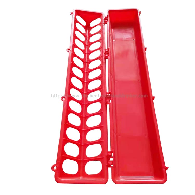  Comederos automáticos para aves de corral, color rojo, para palomas, caja de alimentación para pájaros, LMB-02