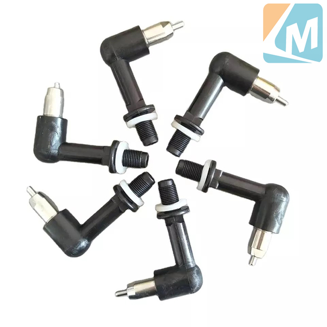 Accesorios para bebedero de pollo y conejo, conector de agua con tuerca para bebedero de pezón Ribbit de pollo, LMA-11