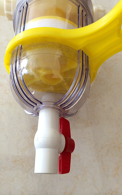Colador de línea de agua para pollo, oveja, ganado, palomas, pájaros, filtrado de agua y filtro purificador de agua LML-30