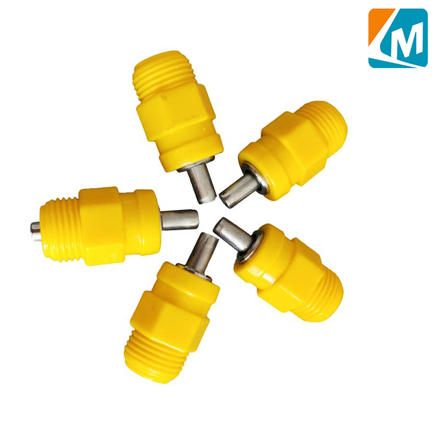 Bebedero automático para aves de corral, bebedero para granja de pollos, bebedero con tetina para pollos de engorde, línea de bebedero LM-17