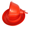 Nuevo diseño, duradero, ahorro de espacio, bebedero automático para aves de corral Plasson Bell para pollos LM-69