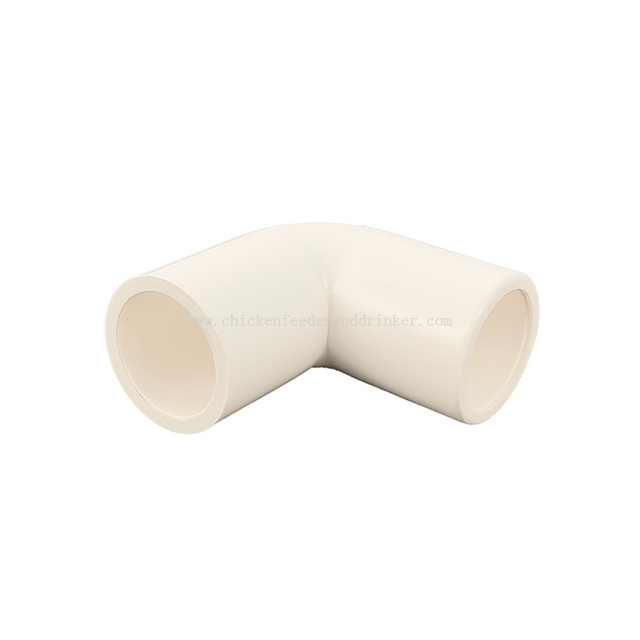 Drenaje de alta calidad y suministro de agua, accesorio de Pvc hidropónico de plástico, codo Ips de 4mm, tubería de plástico LML76