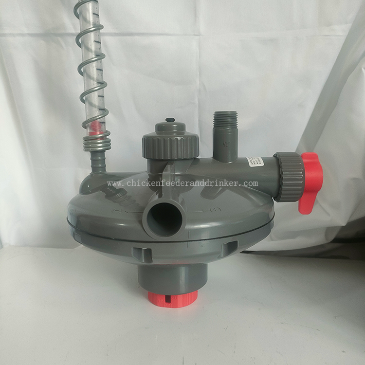 Bebedero de pezón, sistema de tubería de riego, regulador de presión de agua para pollo, válvula reguladora de presión de retroceso bidireccional LML78
