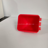 Alimentador de aves de corral de plástico, taza de alimentación de alimentos para aves de corral, palomas, loros, periquitos, jaula LMB-22