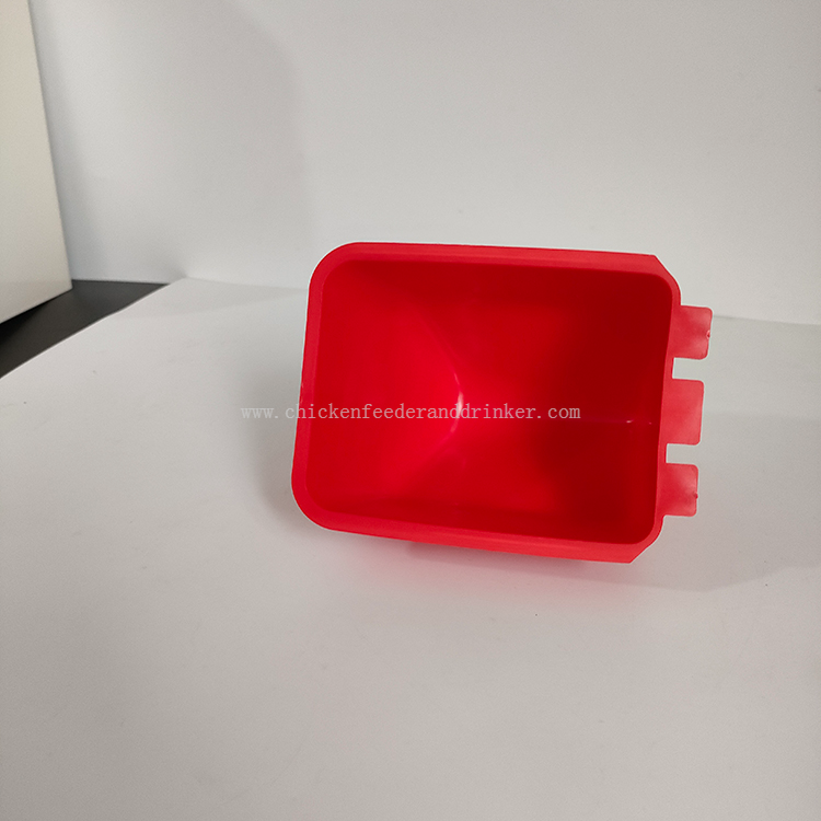 Alimentador de aves de corral de plástico, taza de alimentación de alimentos para aves de corral, palomas, loros, periquitos, jaula LMB-22
