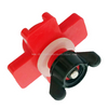 Bebedero con tetina para pollo y montaje lateral Horizontal, tetinas de agua para aves de corral con tuerca arandela, bebedero automático para granjas avícolas, Lm-31