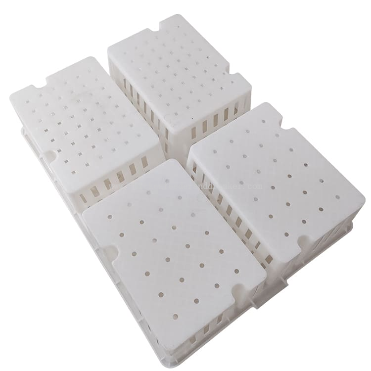 Jaulas de plástico para transporte de pollitos, cajas de transporte para aves de corral, jaula de transferencia, cubos para pollos, caja de transporte para pollitos, LMC-12