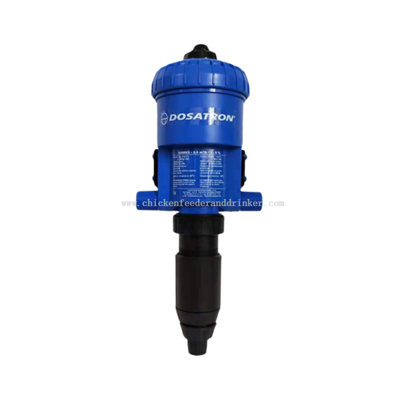 Dispensador de bomba dosificadora francesa Dosatron D25RE5, inyector de riego por goteo para aves de corral, sistema de línea de bebida para granja de pollos, LML-49
