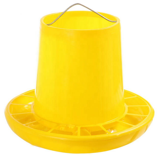 1,5 kg 2,5 kg 4 kg 6 kg 8 kg 10 kg comederos colgantes para pollos cubo de alimentación de aves de corral de plástico dispositivos de alimentación automática para gallinero LM-76