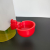 Gran oferta, bebederos para pollos, bebedero automático de plástico con vaso interior para pollos de granja avícola, LM-95