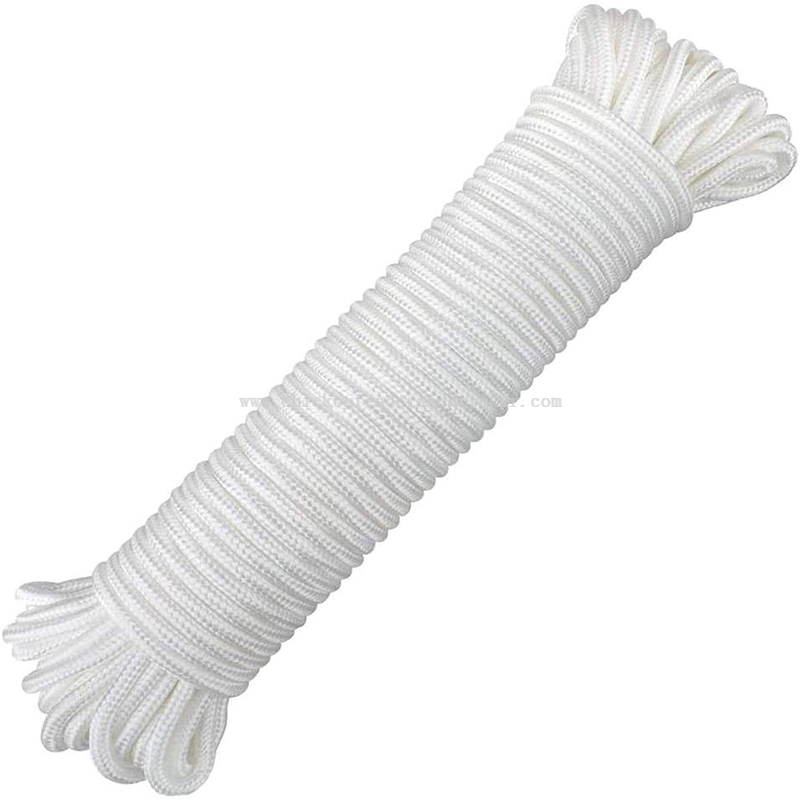 Cuerda de poliéster de nailon, asta de bandera, línea de agua de polipropileno, utilidad para acampar, buena para tirar, columpio, nudo de escalada, cuerda de nailon para línea de flotación de pollo LML-39