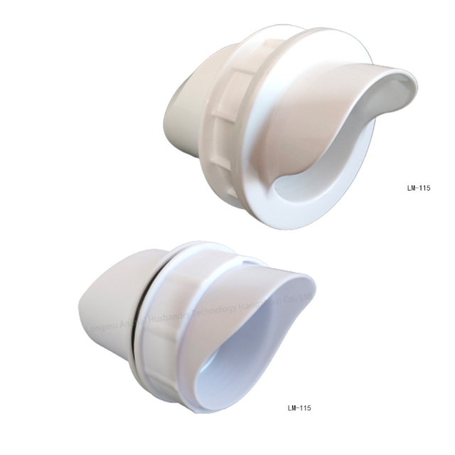 Kits de comedero automático para aves de corral con tapa, sierra perforadora y tapas, alimentador de pollos a prueba de lluvia, adecuado para cualquier contenedor, cubo, LM-115 