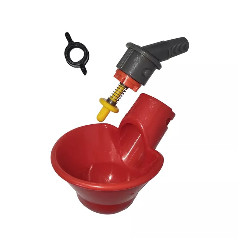 Equipo avícola, bebedero automático para pollos, Plasson, bebedero de agua para pollos, cuenco para pollos, pájaros, Quaiks, LM-35