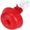 Taza de goteo de pezón de plástico redonda, taza colgante automática para agua potable, taza de agua para pollo, taza de goteo para aves de corral, LM-64