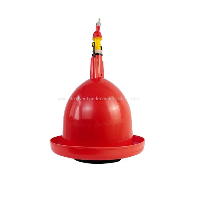 Sistema de riego para aves de corral, bebedero de campana para pollitos, bebedero de riego para pollos de fácil llenado, alimentador de agua automático para pollos LM-137