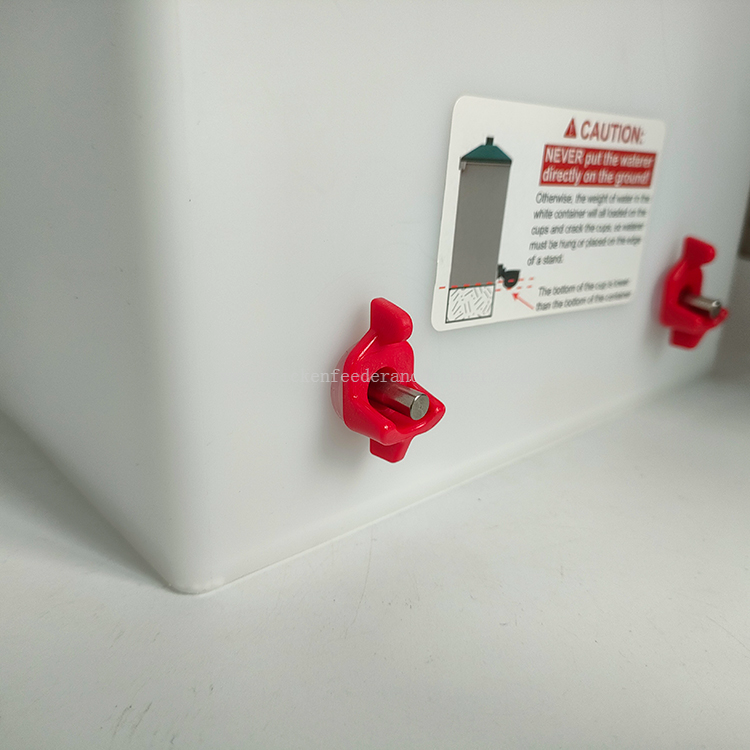 Bebedor de tetina Horizontal, tetinas automáticas para beber, para pato, ganso, pollito, pájaro, bebederos de montaje lateral, LM-131