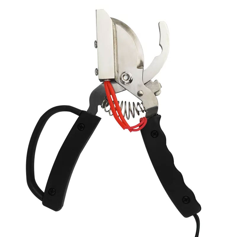 Cortador eléctrico de cola de cerdo, cortador Manual de cola de cerdo de acero de aleación dura con mango de PP, equipo de corte 