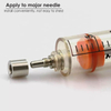 Jeringa veterinaria reciclable ajustable TPX de 10 ml y 20 ml para inyección de animales porcinos