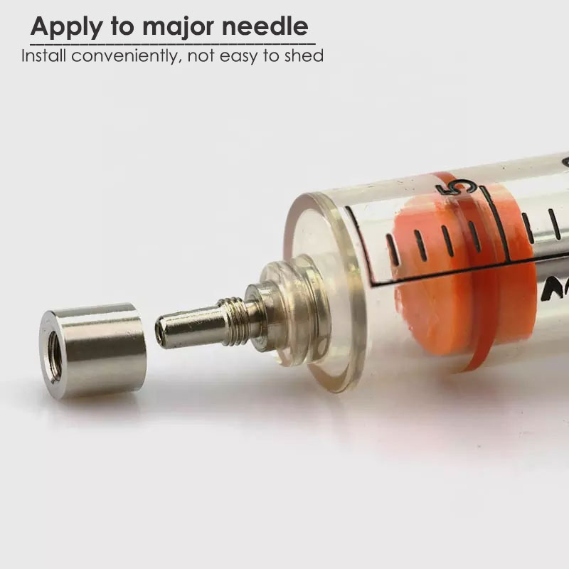 Jeringa veterinaria reciclable ajustable TPX de 10 ml y 20 ml para inyección de animales porcinos