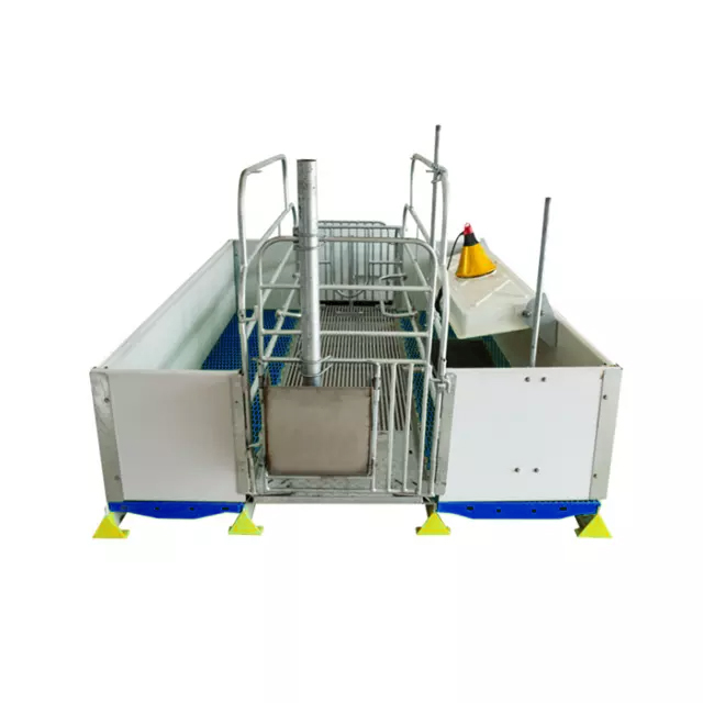 Jaulas de parto para cerdas europeas, cama para corral para cerdas, jaula para gestación de cerdos, equipo de granja porcina 