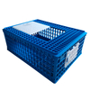 Jaula de transporte para pollos, cajas de transporte para granjas avícolas, jaula de transporte de plástico para pollos de engorde, caja de transferencia para pollos adultos, LM-96