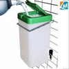 Bebedero de agua de plástico para conejos con tetinas, 1L, bebedero para roedores, botella, equipo para cría de aves de corral, caja LMR-10