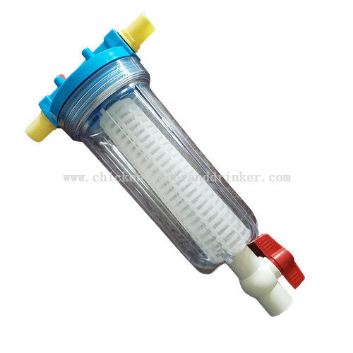  Filtro de línea de agua para aves de corral, cría de pollos, cría de animales de granja, equipo para aves de corral, filtro de agua para pollos, filtro de agua potable LML-29