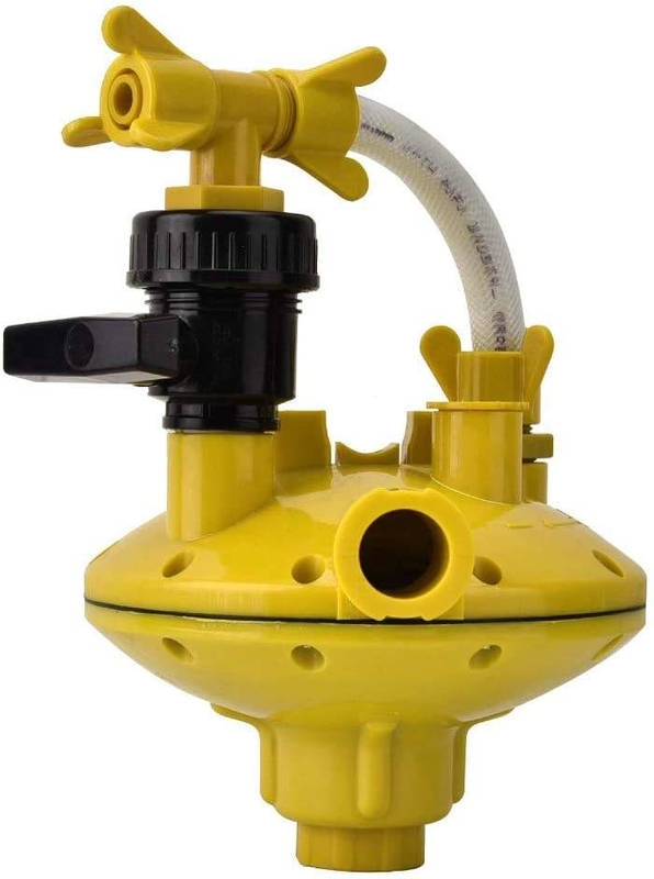 Regulador de presión de agua de plástico para líneas de bebida de pollo, ajuste la presión del agua LML-19