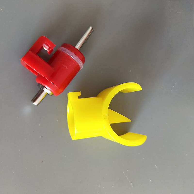 Bebedero automático, alimentador y bebederos para aves de corral, bebederos con tetina para pollos, agua potable para gallineros, LM-46