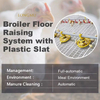 Accesorios para bebederos de pollo, sistema de línea de flotación para aves de corral, granja de aves 