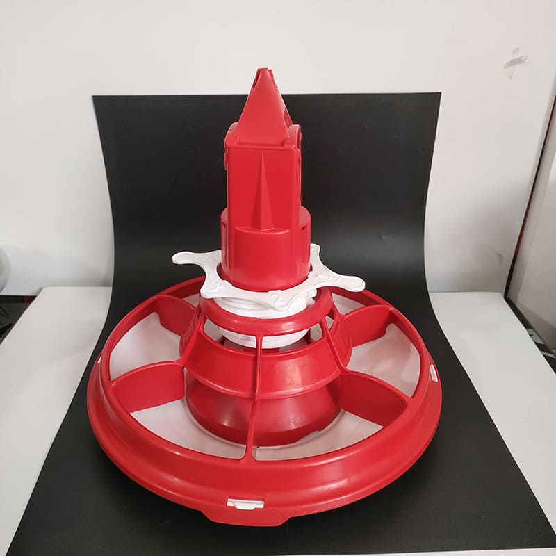 Granja avícola, gallinero, bandeja automática para pollos, línea de alimentación, alimentador, bandeja para pollos de engorde, LML-61