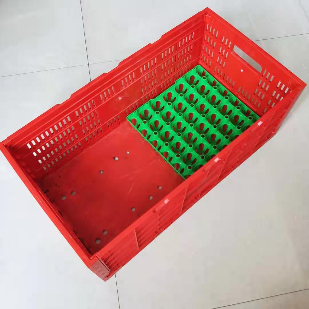 Bandeja de huevos de plástico para 30 huevos de gallina, plataforma apilable para huevos, equipo para aves de corral LM-86