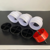 Kits de comedero automático para aves de corral con tapa, sierra perforadora y tapas, alimentador de pollos a prueba de lluvia, adecuado para cualquier contenedor, cubo, LM-115 