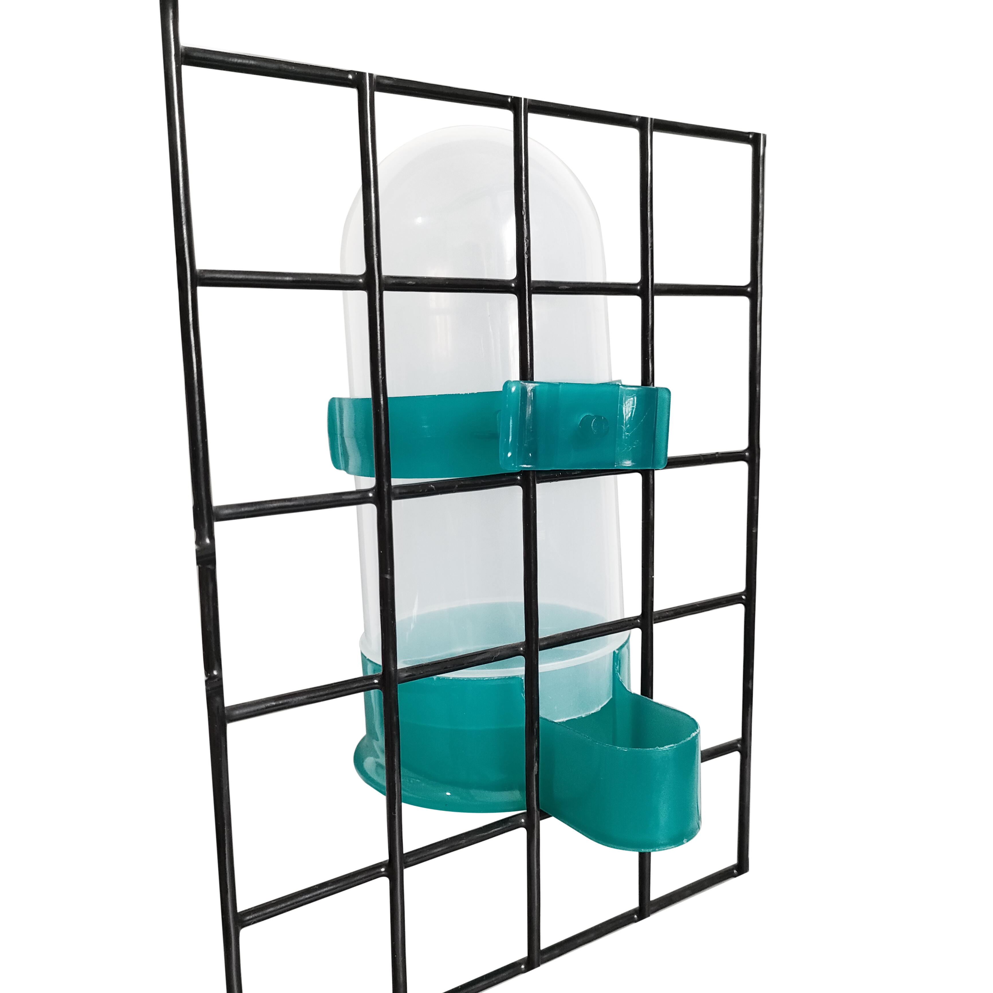 Bebedero de agua para pájaros de plástico, bebedero y alimentador para pájaros, palomas, codornices, jaula para loros, LMB-20 de cría