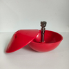Bebedero automático de plástico para aves de corral, bebedero protector para aves de corral, vasos para LM-72 de pollo y pájaro