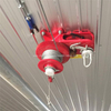 Sistema de cabrestante elevador de alimentación para granjas avícolas Cabrestante manual para cabrestante manual del elevador Línea automática de bebedero y línea de alimentación LML-27