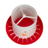 Bebederos para pollos colgantes de 4L y 8L con patas, plástico, 3kg, 5kg, 8kg, comedero para aves de corral, gallinero, dispositivos automáticos de alimentación y bebida