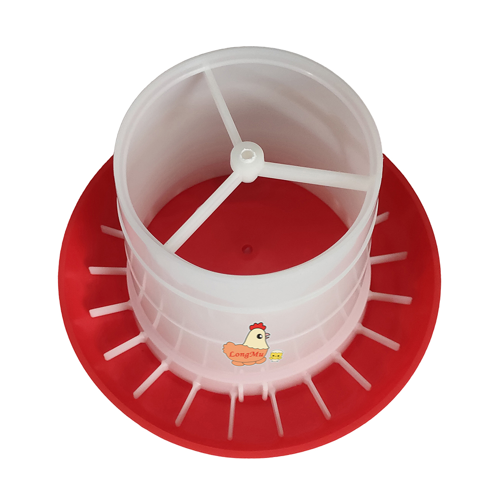 Bebederos para pollos colgantes de 4L y 8L con patas, plástico, 3kg, 5kg, 8kg, comedero para aves de corral, gallinero, dispositivos automáticos de alimentación y bebida