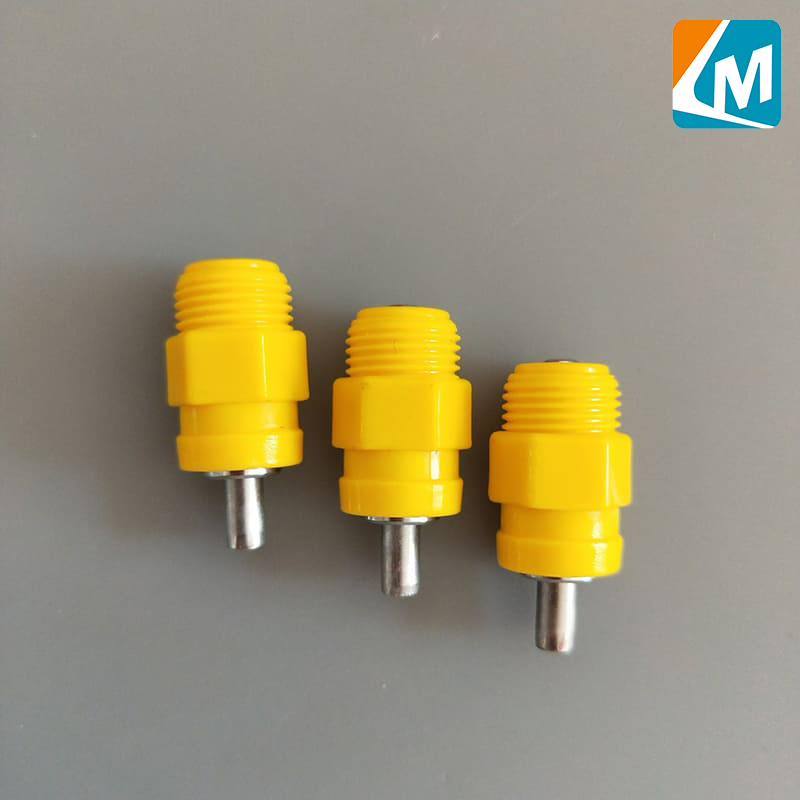 Bebedero automático para aves de corral, bebedero para granja de pollos, bebedero con tetina para pollos de engorde, línea de bebedero LM-17