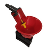 Bebedero automático para pollos Plasson, bebedero de agua para aves de corral, sistema de bebedero de agua para cría en jaula, LM-34